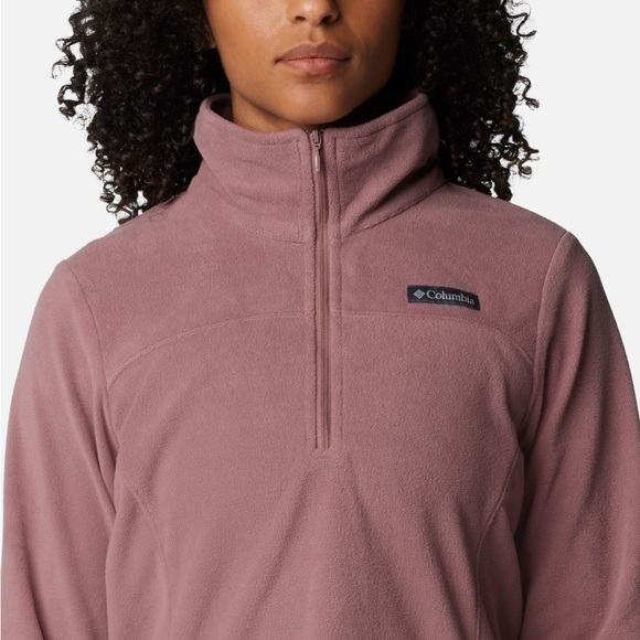 Columbia Tops - Columbia Lake Aloha Half-Zip Fleece Pullover Omni-Shade UPF 50 | Fig | Size Sm